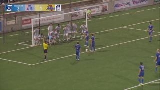 College Soccer Player Rips Game-Winning Indirect Free Kick Over The Heads Of All 11 Opponents